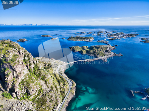 Image of Henningsvaer on Lofoten