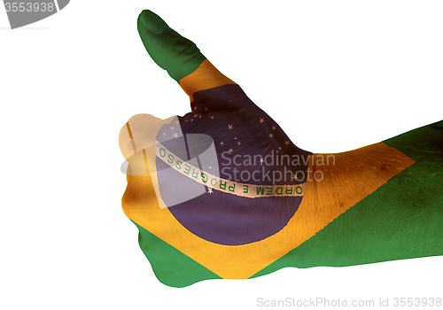 Image of Thumb Up for Brazil