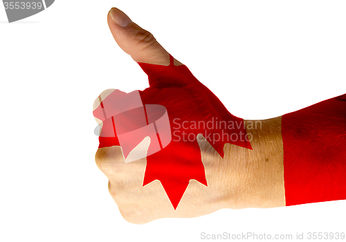 Image of Thumbs Up for Canada
