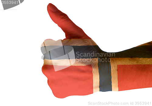 Image of Thumbs Up for Norway