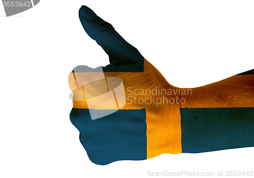 Image of Thumbs Up for Sweden