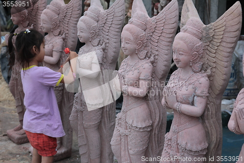 Image of ASIA THAILAND ISAN KHORAT SKULPTURE FACTORY