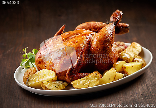 Image of roasted chicken 