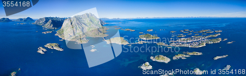 Image of Henningsvaer in Norway