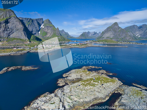 Image of Reine fishing town