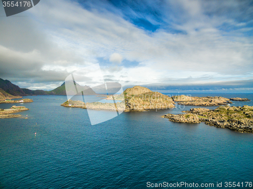 Image of Islets on Lofoten coast