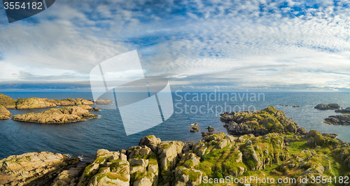 Image of Lofoten coast panorama