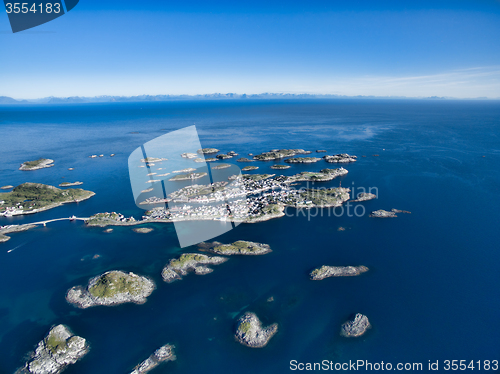 Image of Henningsvaer in Norway