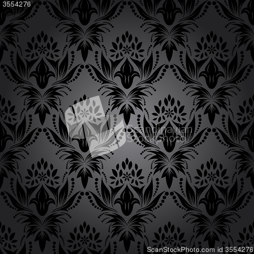 Image of Damask Seamless Pattern