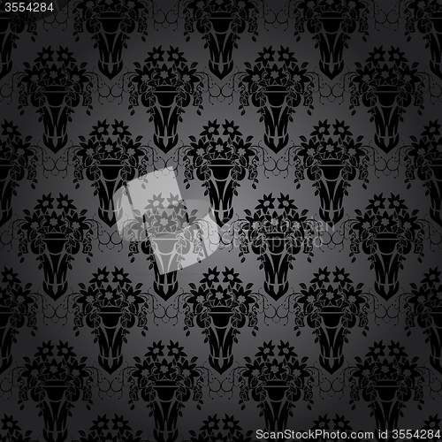 Image of Damask Seamless Pattern