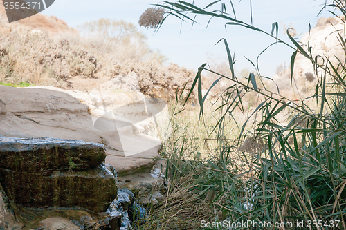 Image of Water spring in a desert