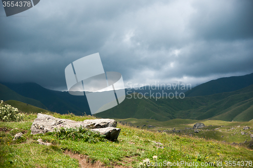 Image of Hiking in mountains