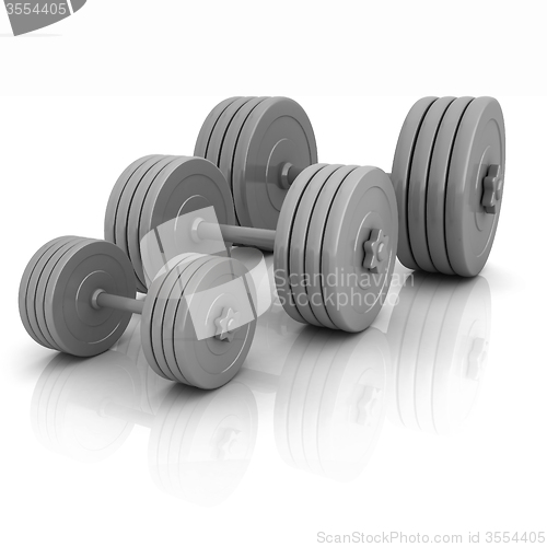 Image of Fitness dumbbells