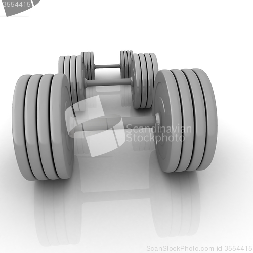 Image of Fitness dumbbells