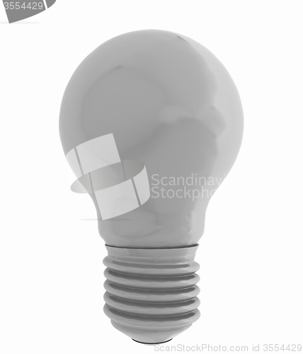 Image of 3d bulb icon