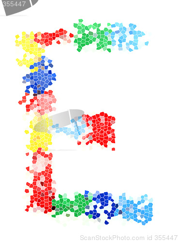 Image of You can write messages with this letters series