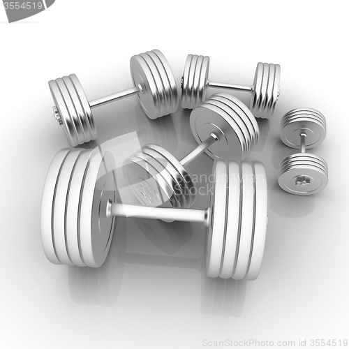 Image of Fitness dumbbells