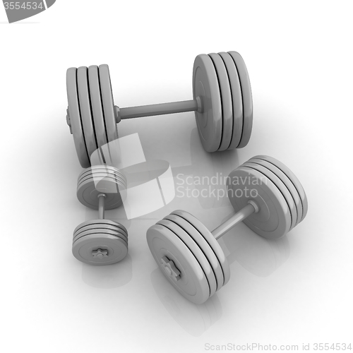 Image of Fitness dumbbells