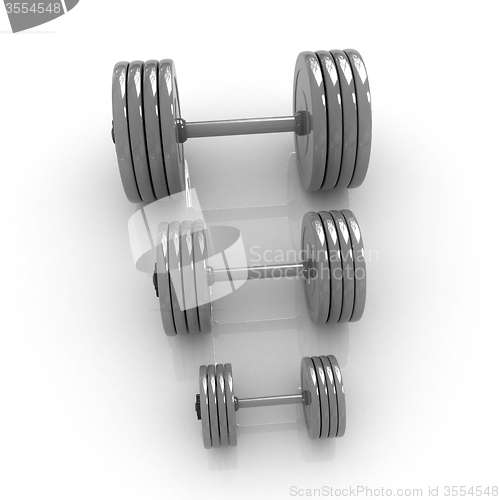 Image of Fitness dumbbells