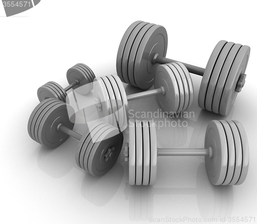 Image of Fitness dumbbells