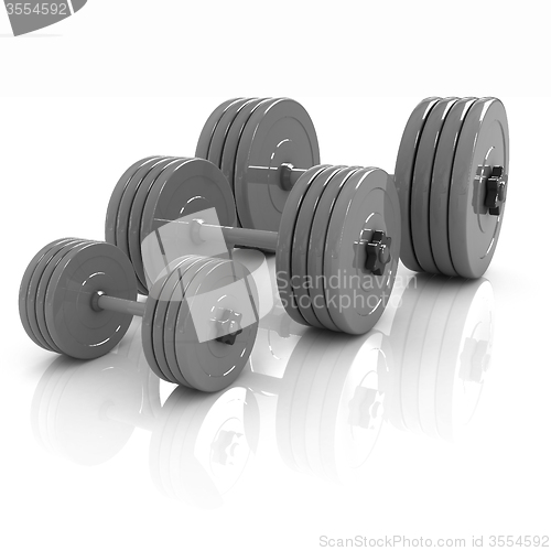 Image of Fitness dumbbells