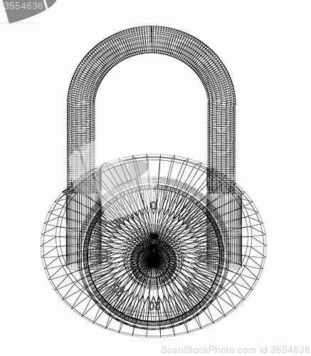 Image of pad lock 