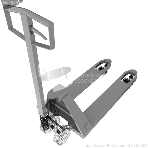 Image of 3d model pallet jack