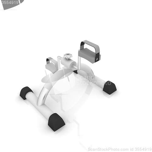 Image of Exercise bike - fitness salon equipment