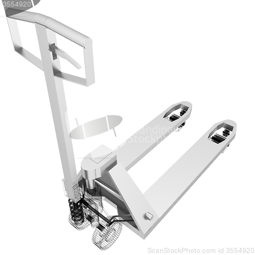 Image of 3d model pallet jack