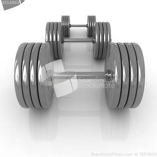 Image of Fitness dumbbells