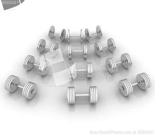 Image of Fitness dumbbells