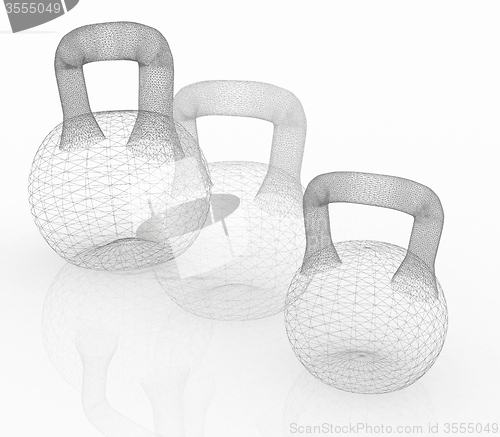 Image of dumbbells