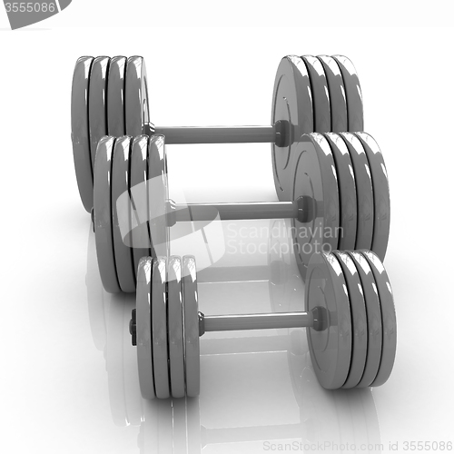 Image of Fitness dumbbells