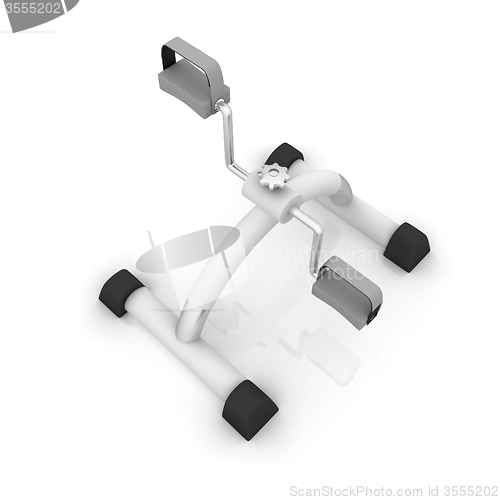 Image of Exercise bike - fitness salon equipment
