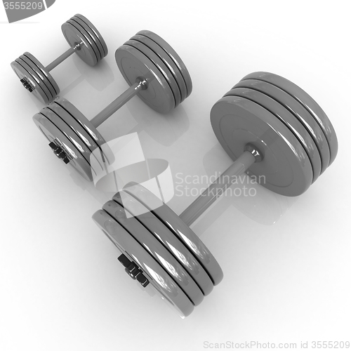 Image of Fitness dumbbells