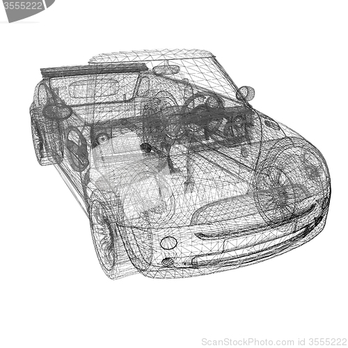 Image of 3d model cars 
