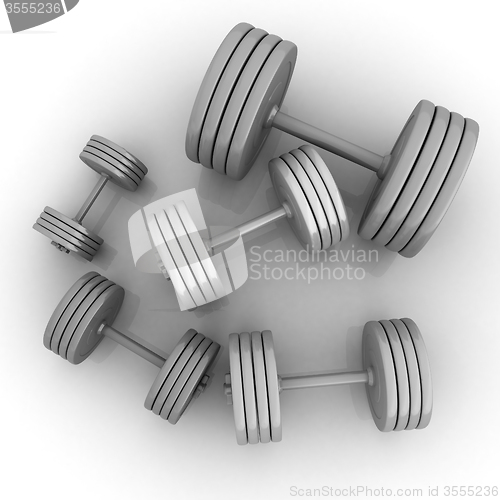 Image of Fitness dumbbells