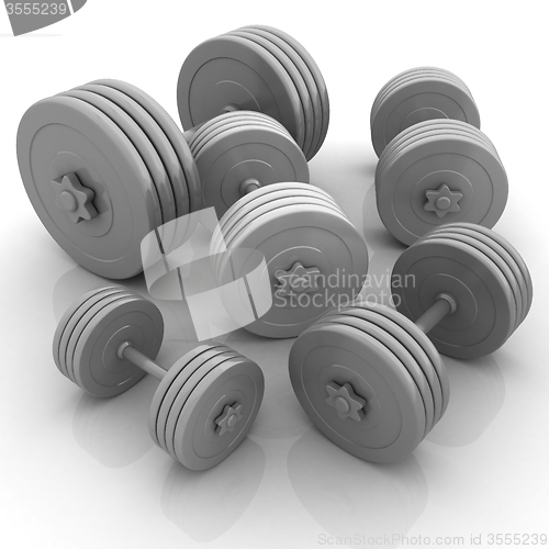 Image of Fitness dumbbells