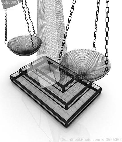 Image of scales of justice