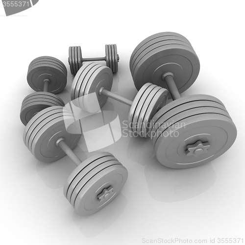 Image of Fitness dumbbells