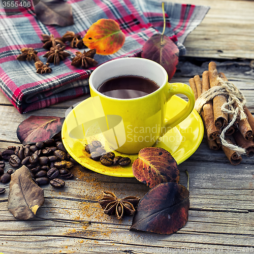Image of Coffee in the fall