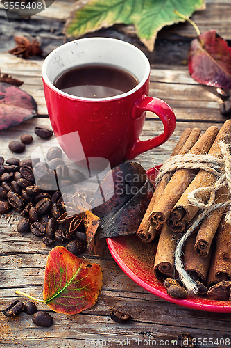 Image of Coffee in the fall