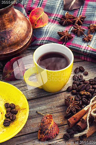 Image of Coffee in the fall