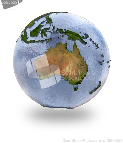 Image of Australia on Earth