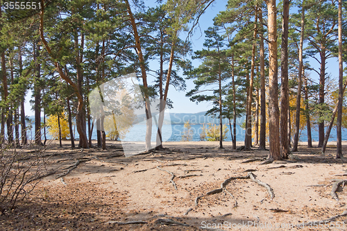 Image of autumn lake