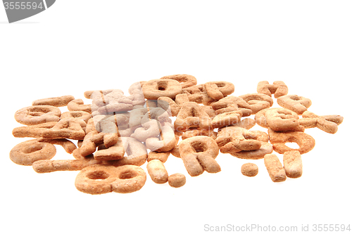 Image of gingerbread christmas alphabet