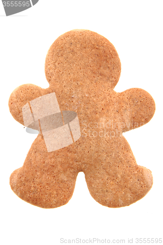 Image of ginger bread man isolated