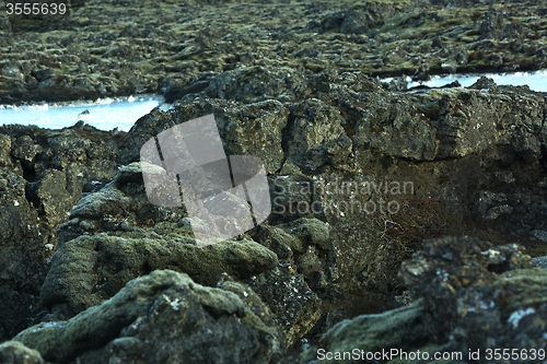 Image of Volcanic rocks in Iceland