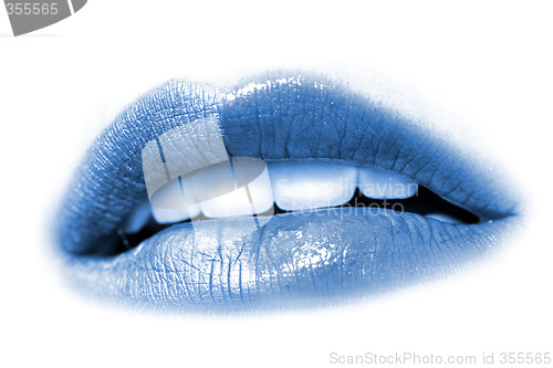 Image of bright lips