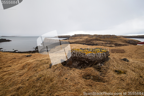 Image of Volcanic mountain landscape in Iceland